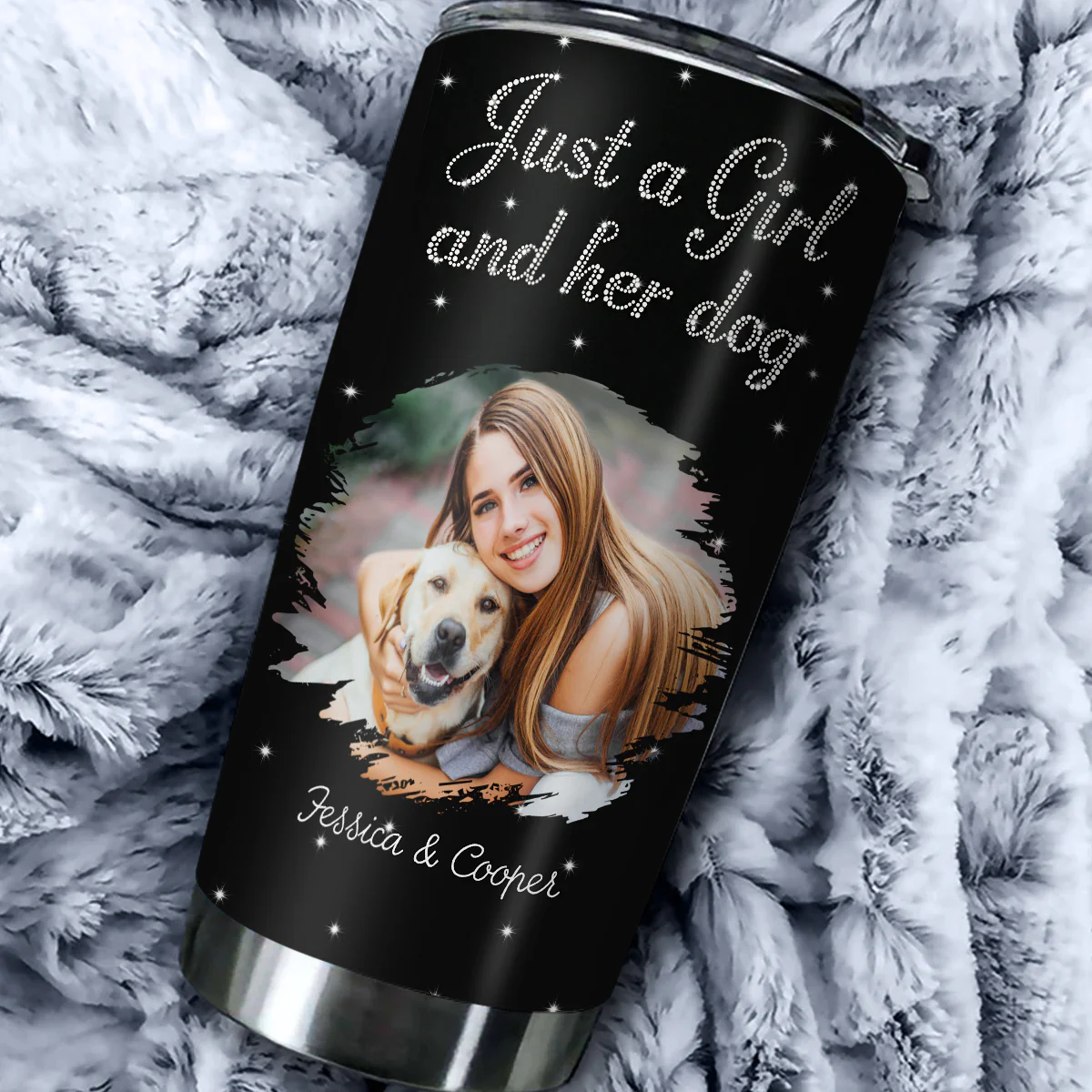 Every Second With You Photo - Personalized Custom Tumbler - Image 2
