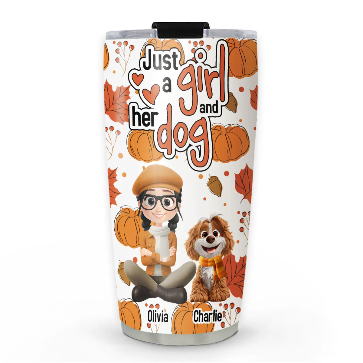 Falling For You - Personalized Custom Tumbler