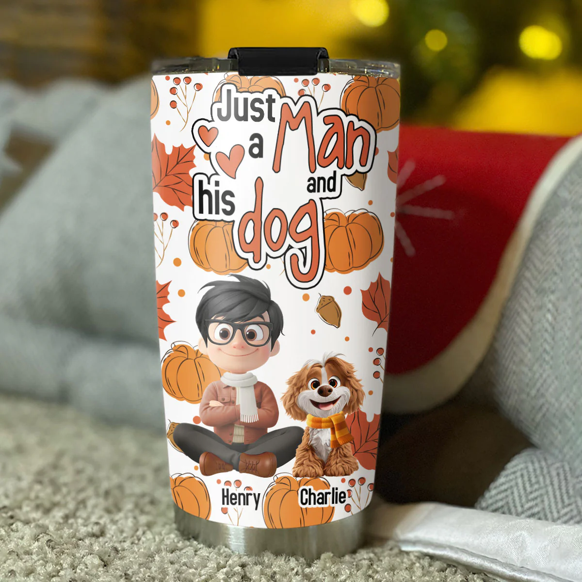 Falling In You - Personalized Custom Tumbler - Image 5