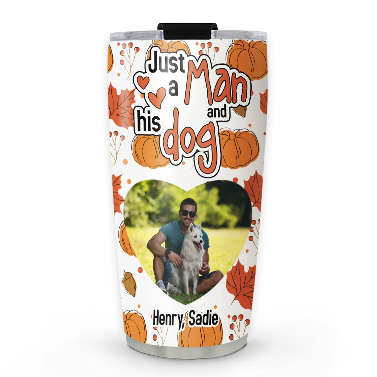 Falling In You Photo - Personalized Custom Tumbler