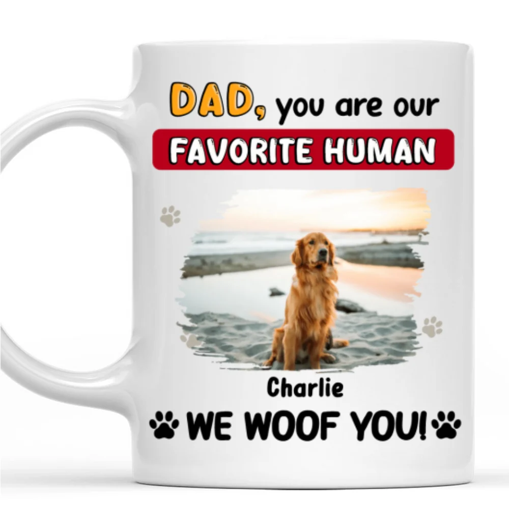 Favorite Daddy Mommy Photo - Personalized Custom Coffee Mug - Image 4