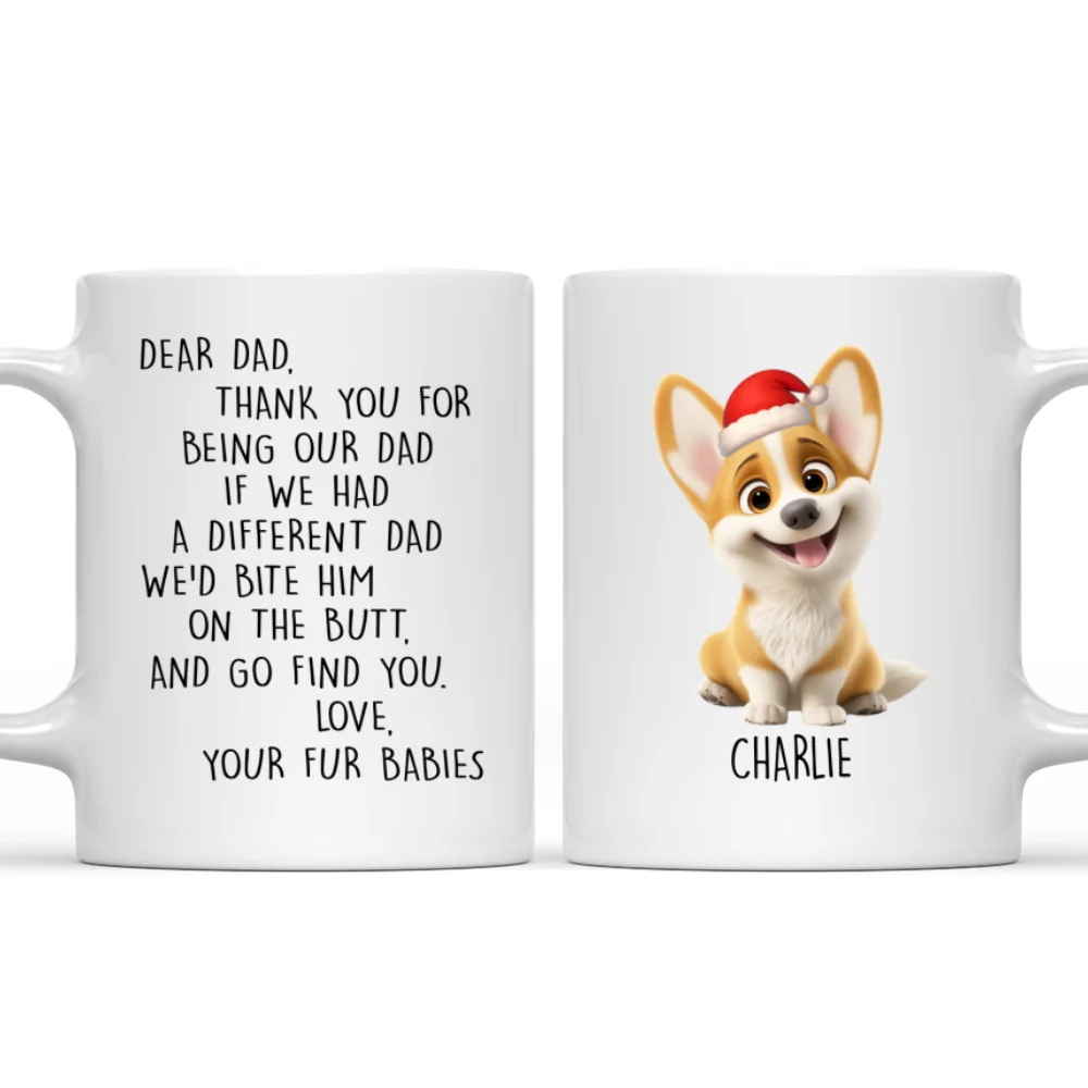 Favorite Human Cartoon Christmas - Personalized Custom Coffee Mug - Image 7