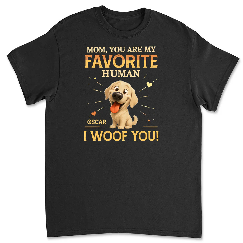 Favorite Human - Personalized Custom Unisex T-Shirt