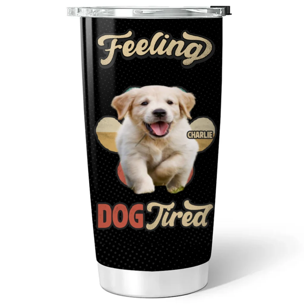 Feeling Tired Tired Photo - Personalized Custom Tumbler - Image 6