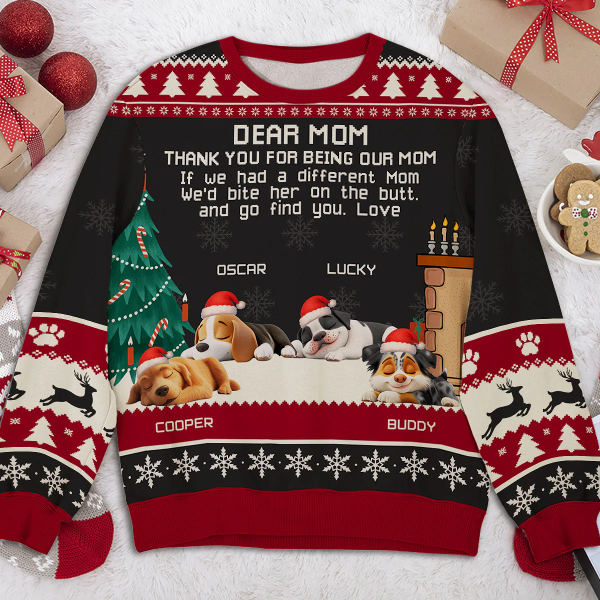 Find You Soon - Personalized Custom All-Over-Print Sweatshirt - Image 2
