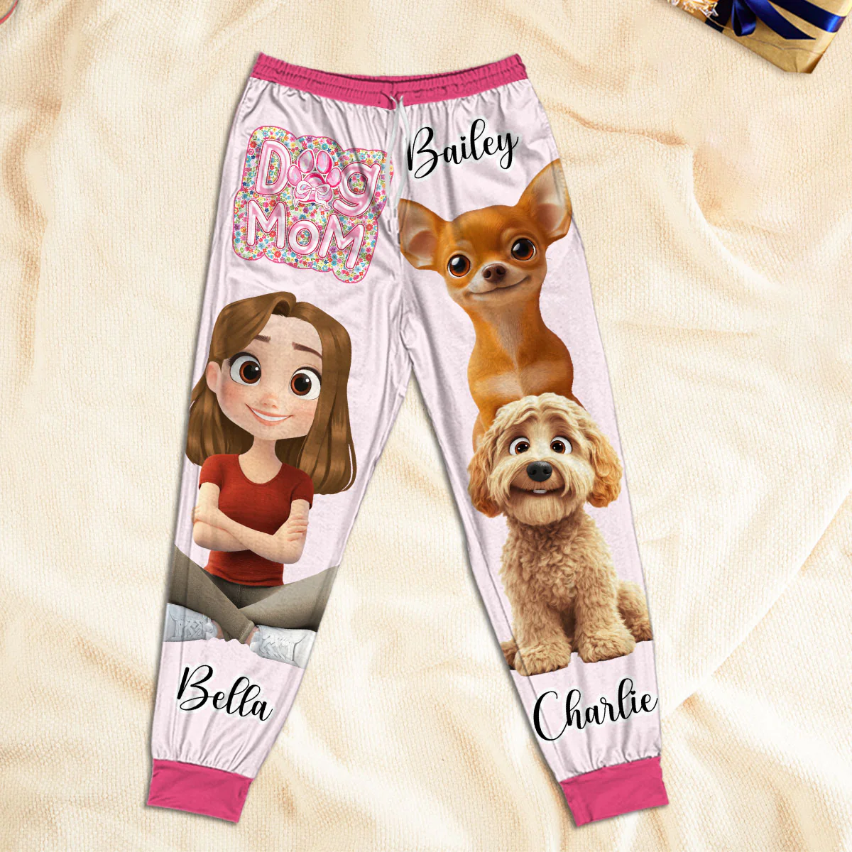 Flowering In You - Personalized Custom Pajama Pants - Image 3
