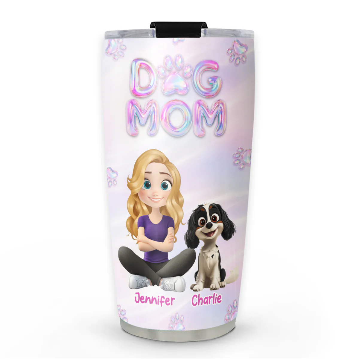 Flying Into Bubble Planet - Personalized Custom 3D Effect Tumbler