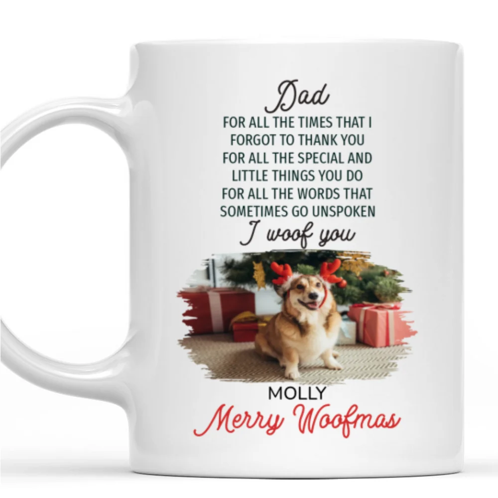 For All The Times Photo - Personalized Custom Coffee Mug - Image 5