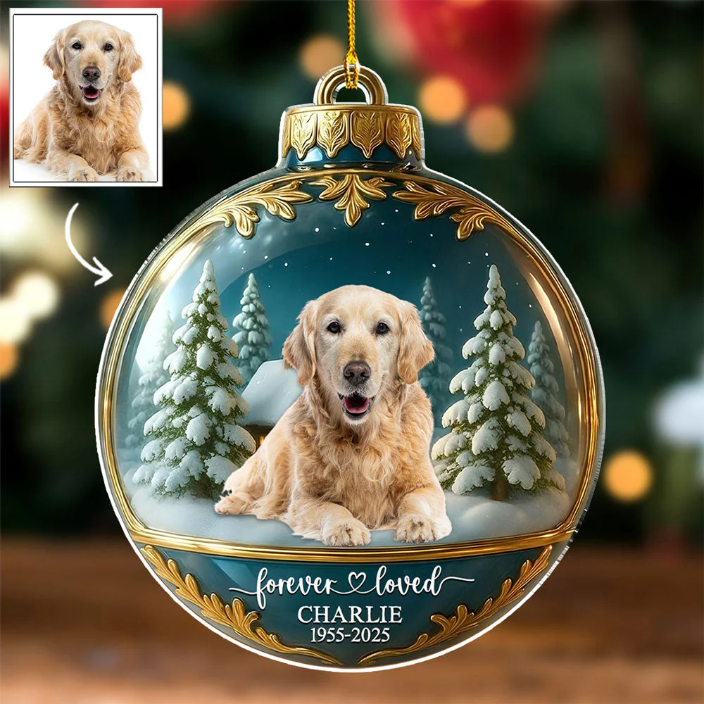 Forever Loved - Personalized Custom Acrylic Ornament