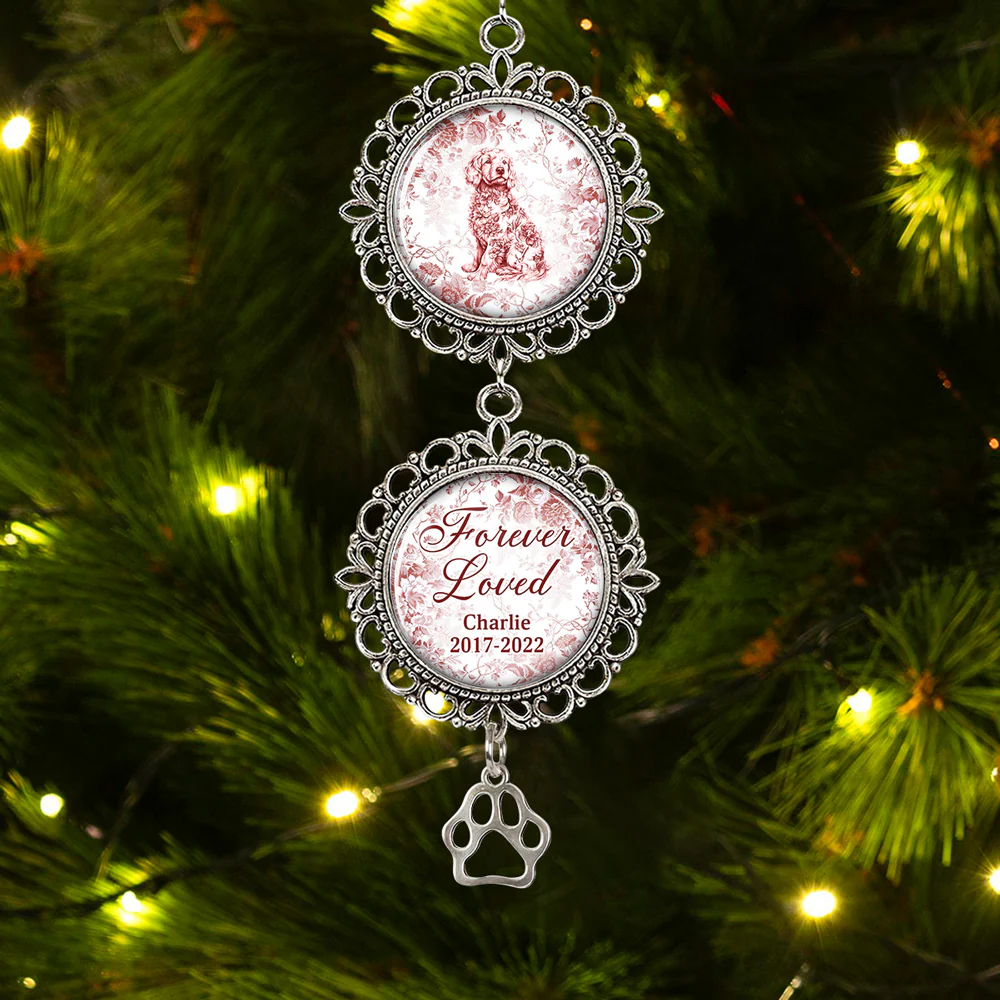 Forever Loved - Personalized Custom Charming Ornament - Image 4