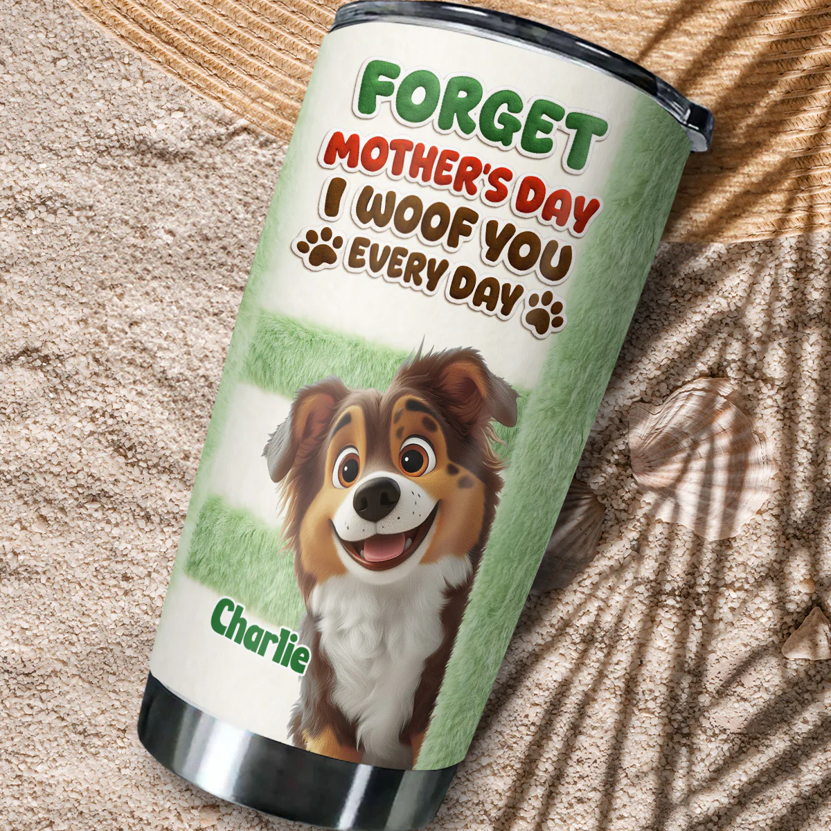 Forget That Day - Personalized Custom 3D Inflated Effect Tumbler - Image 5