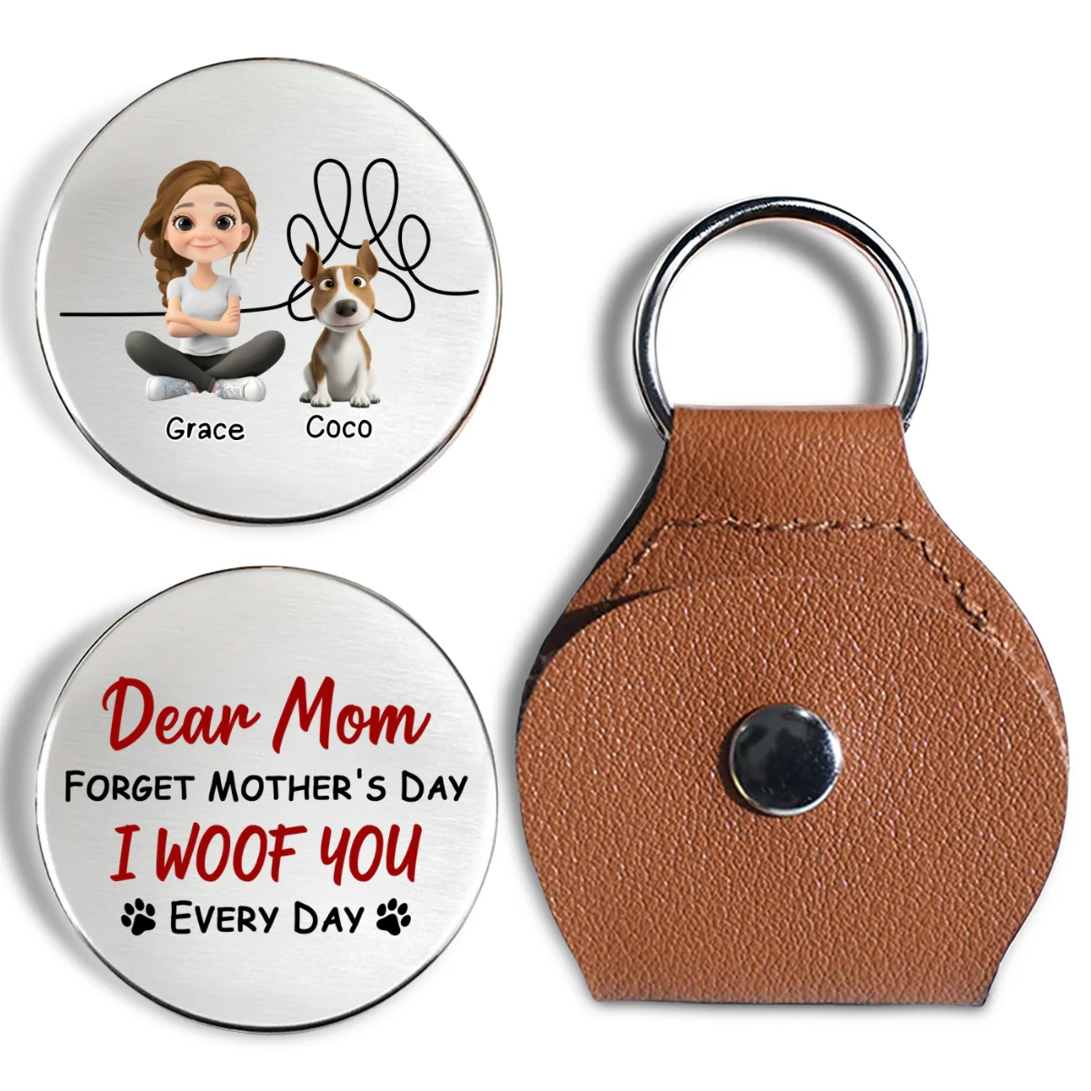 Forget That Day - Personalized Custom Pocket Hug - Image 6