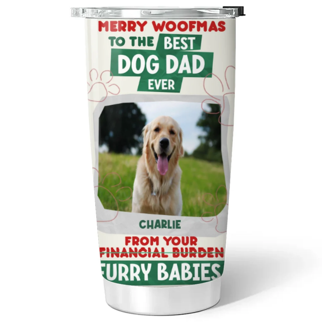 From My Dog Photo - Personalized Custom Tumbler - Image 5