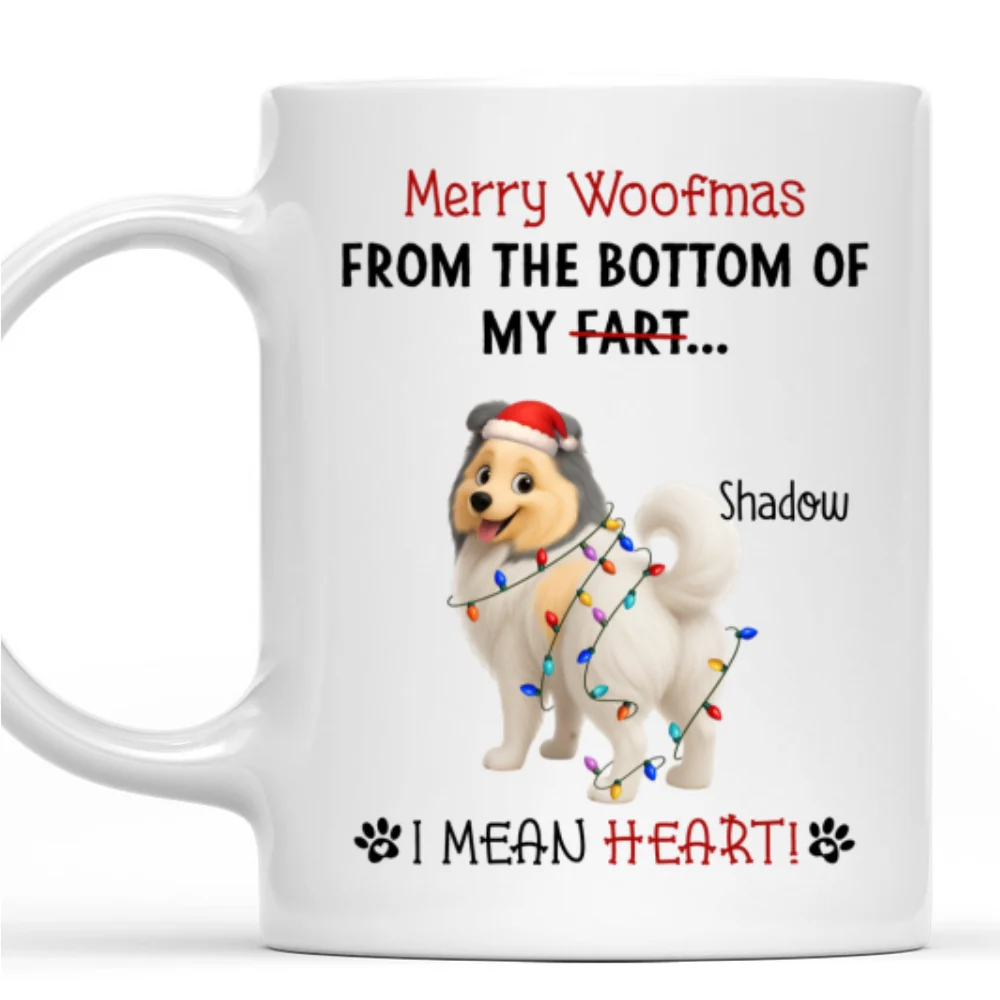 From The Bottom Of My Heart - Personalized Custom Coffee Mug - Image 7