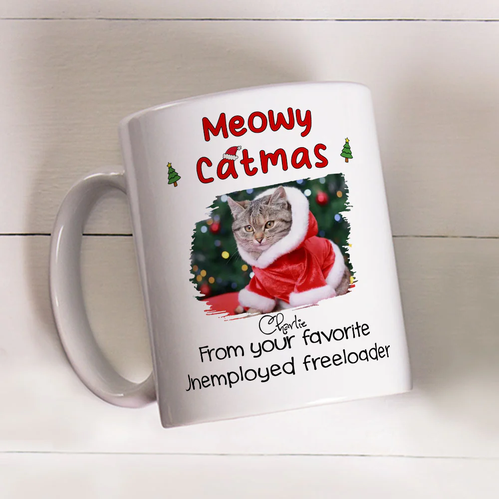From You Favorite Cat Photo - Personalized Custom Coffee Mug