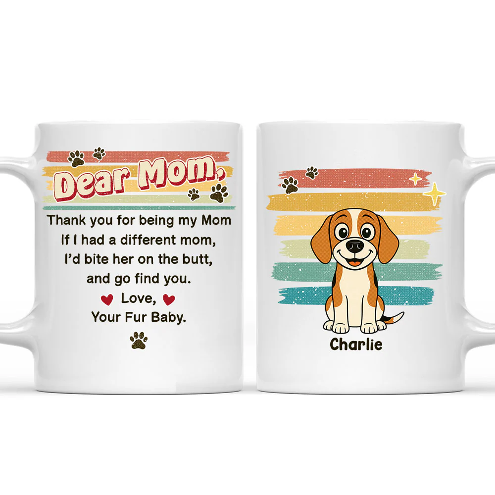 From Your Fur Baby - Personalized Custom Coffee Mug