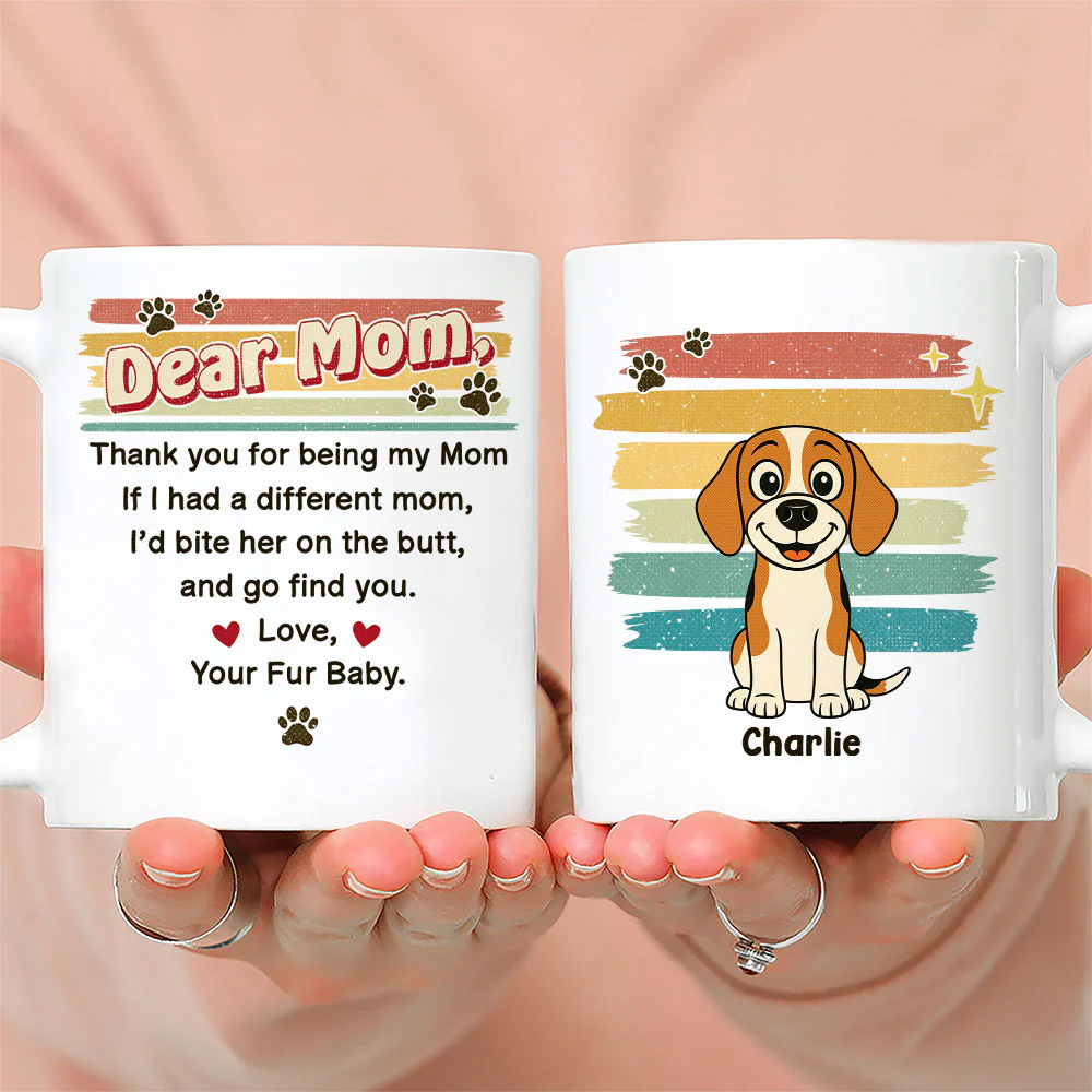 From Your Fur Baby - Personalized Custom Coffee Mug - Image 2