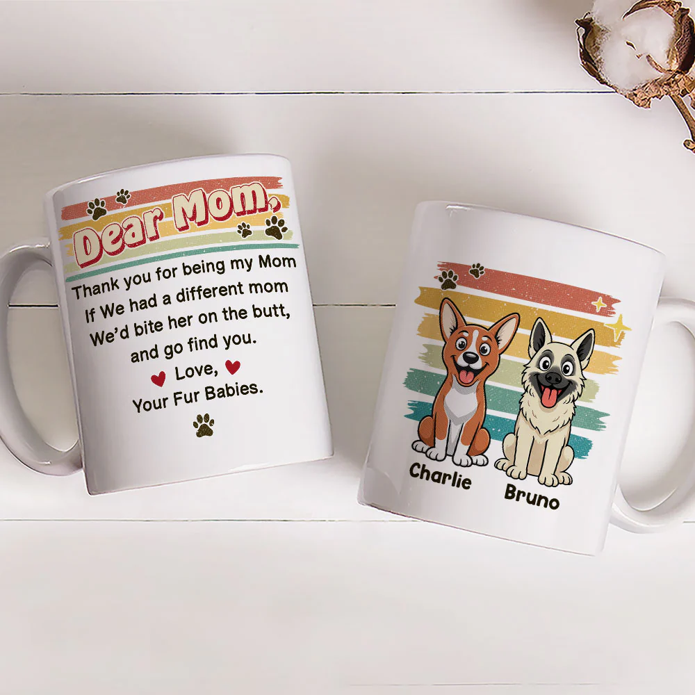 From Your Fur Baby - Personalized Custom Coffee Mug - Image 3