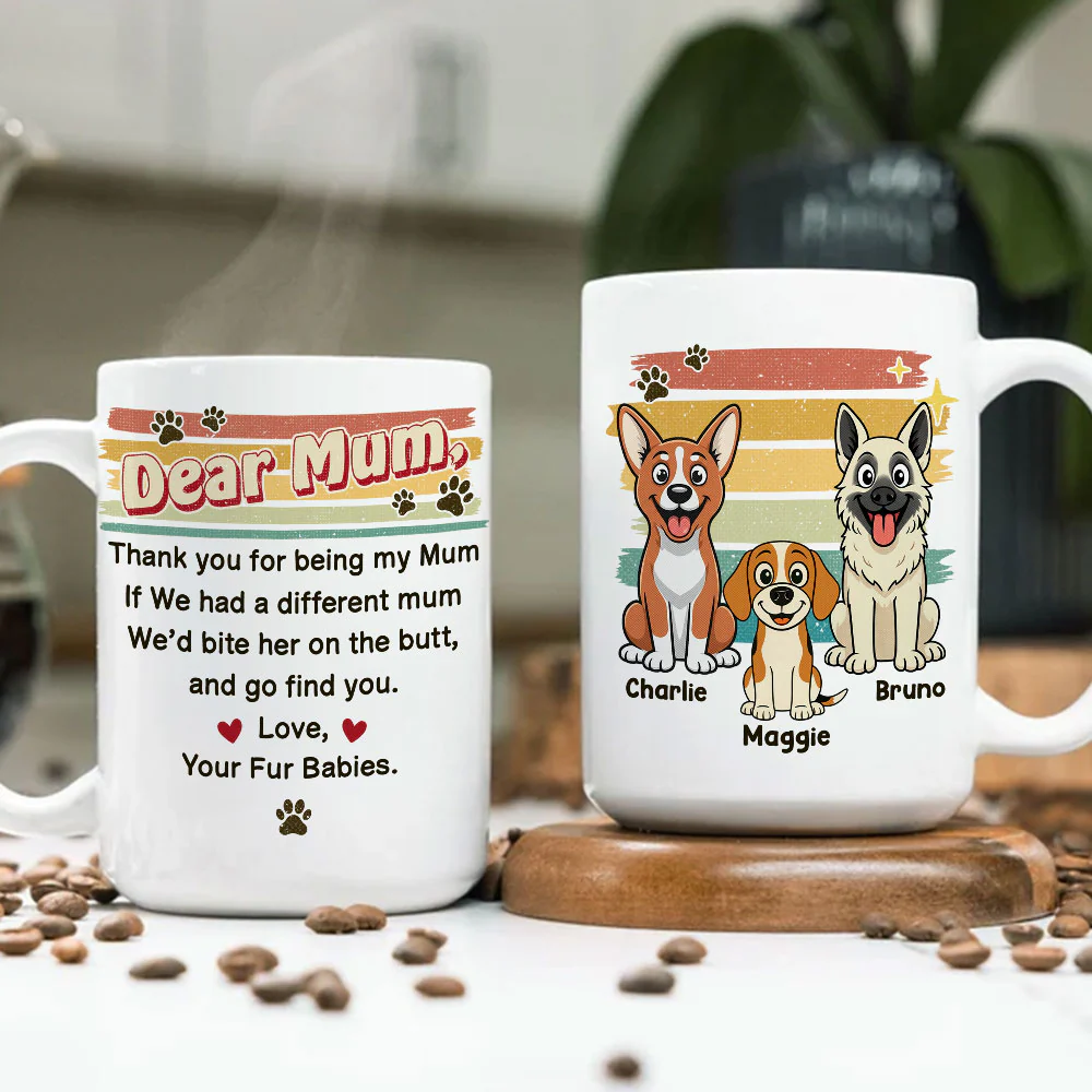 From Your Fur Baby - Personalized Custom Coffee Mug - Image 5