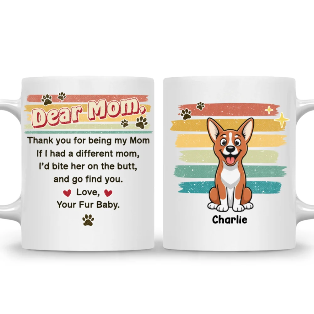 From Your Fur Baby - Personalized Custom Coffee Mug - Image 7