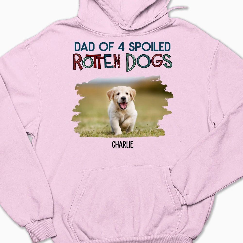 Funny Mom Dad Dog Normal Photo - Personalized Custom Hoodie - Image 7