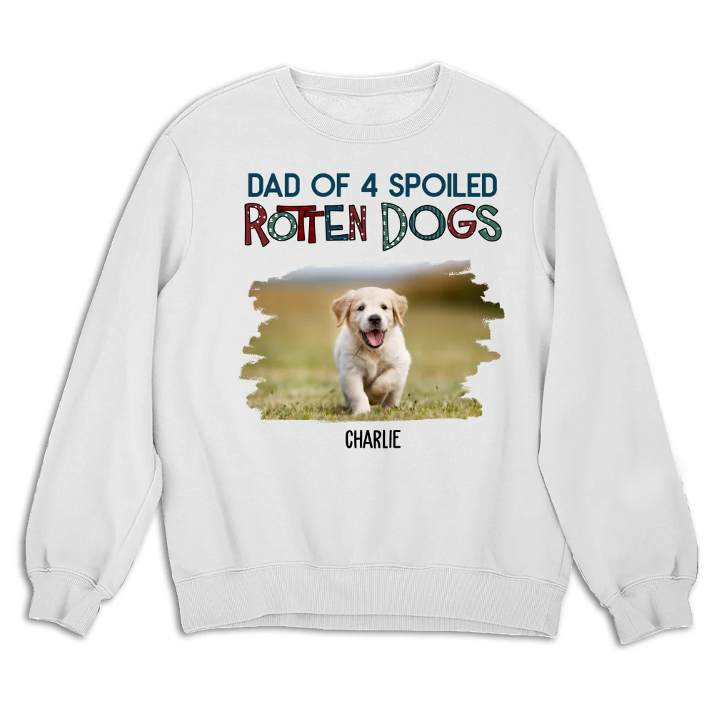 Funny Mom Dad Dog Normal Photo - Personalized Custom Sweatshirt - Image 4