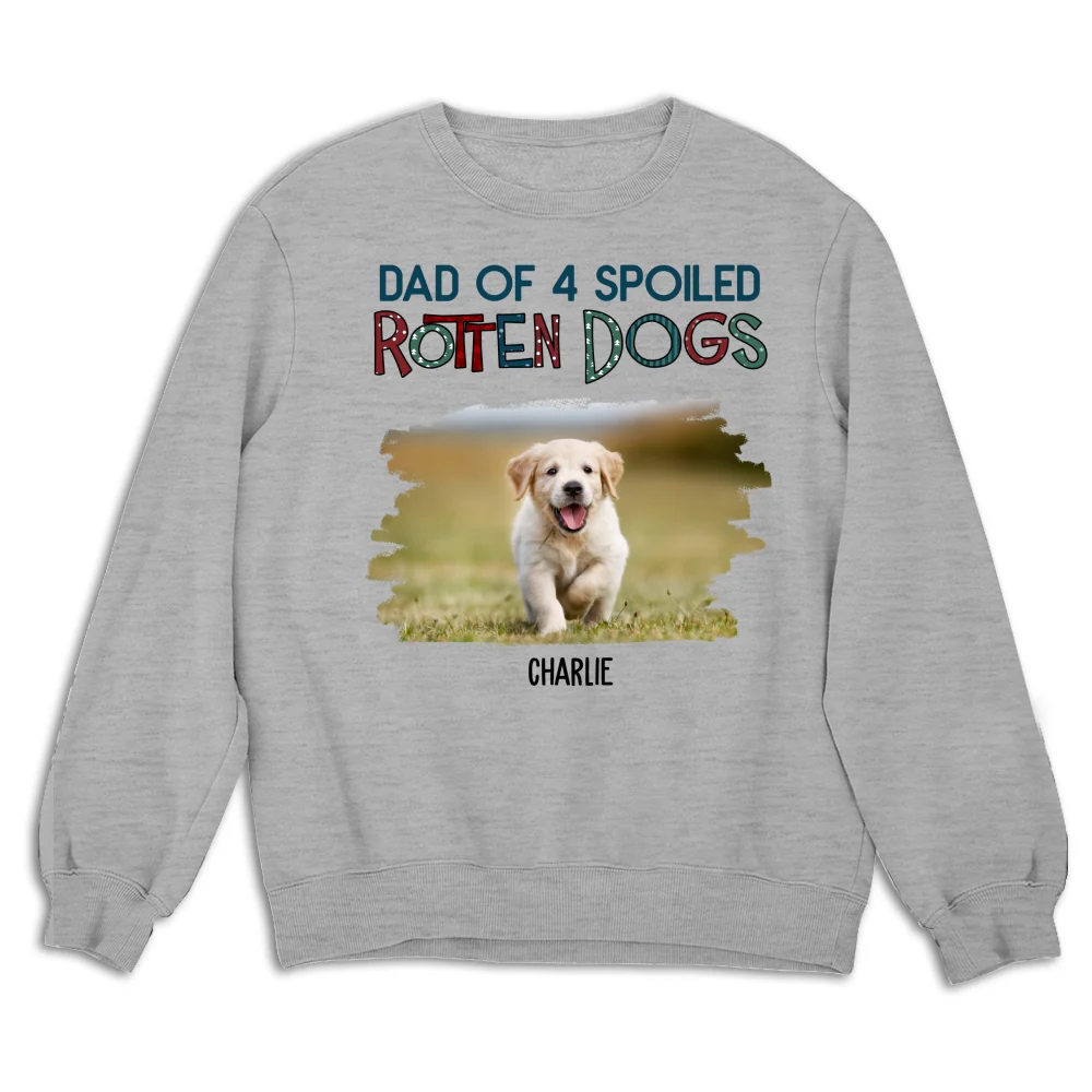 Funny Mom Dad Dog Normal Photo - Personalized Custom Sweatshirt - Image 5
