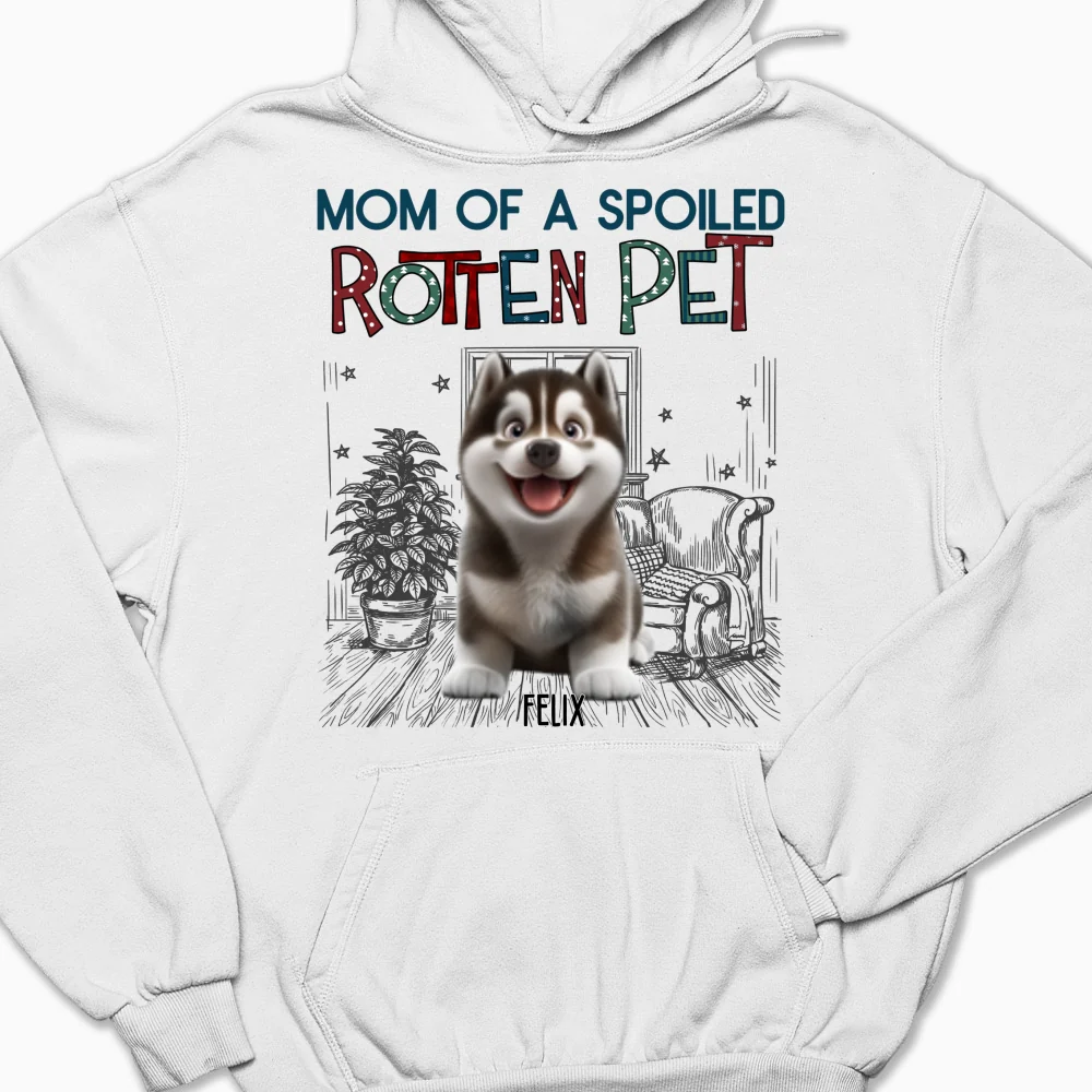 Funny Mom Dad Pet Normal - Personalized Custom Hoodie - Image 4