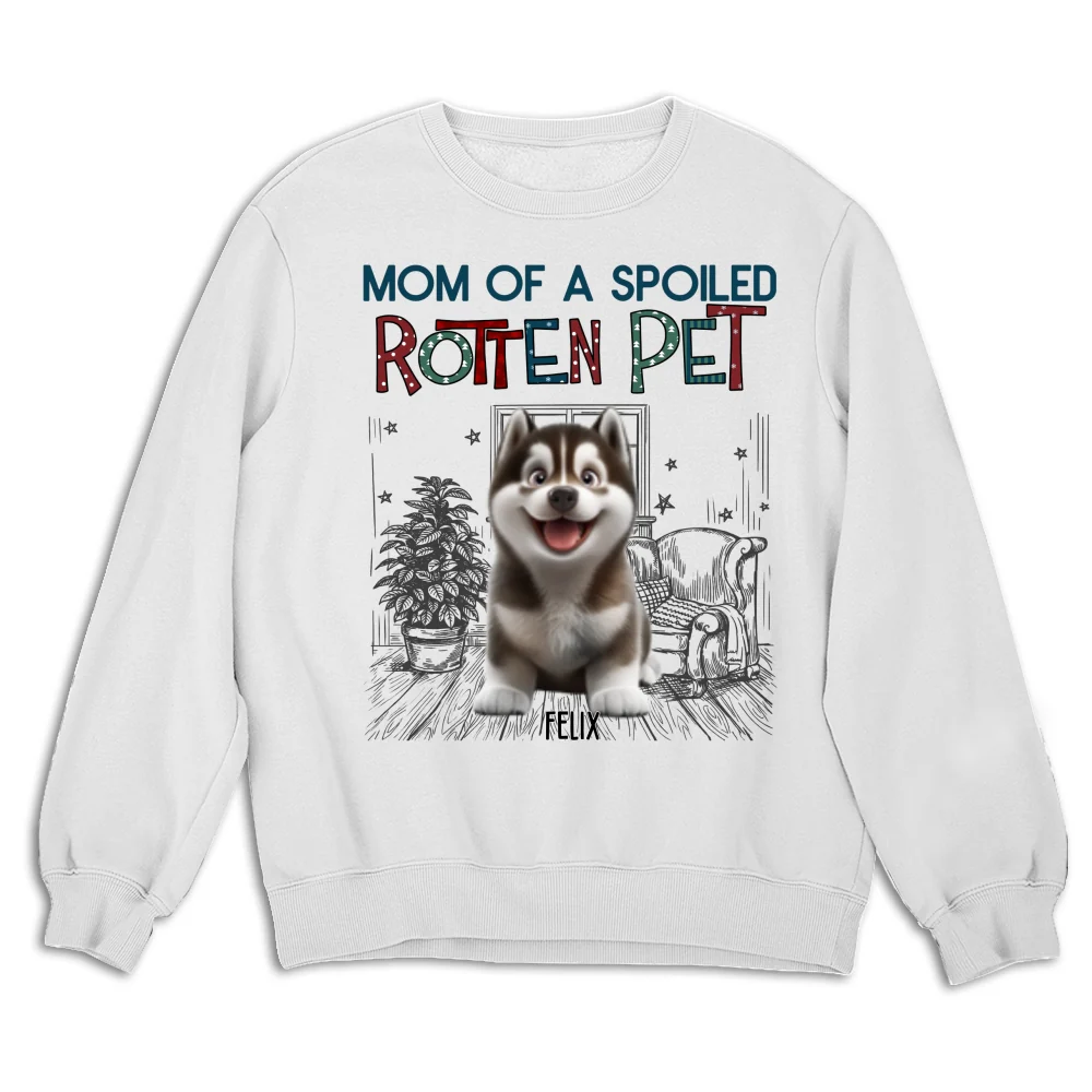Funny Mom Dad Pet Normal - Personalized Custom Sweatshirt - Image 5
