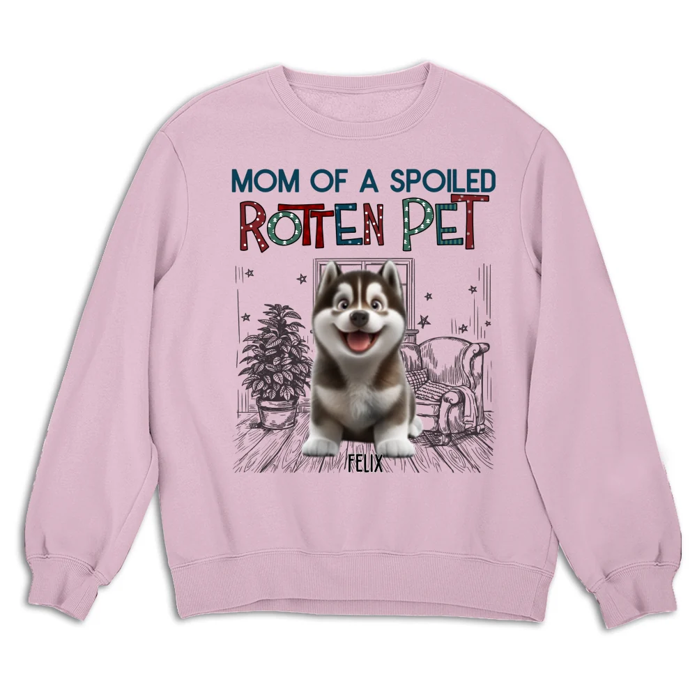Funny Mom Dad Pet Normal - Personalized Custom Sweatshirt - Image 6