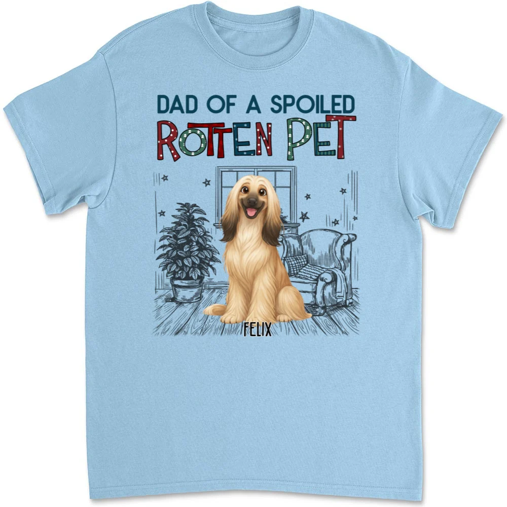 Funny Mom Dad Storybook Pet - Personalized Custom Unisex T-Shirt - Image 7