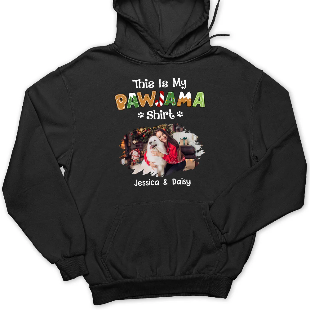 Funny Pawjama Shirt Cartoon Photo - Personalized Custom Hoodie