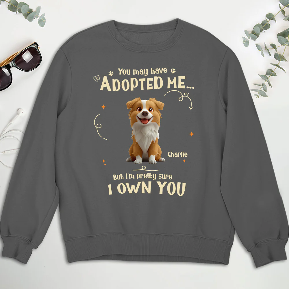 Funny Pretty Sure We Own You - Personalized Custom Sweatshirt - Image 3