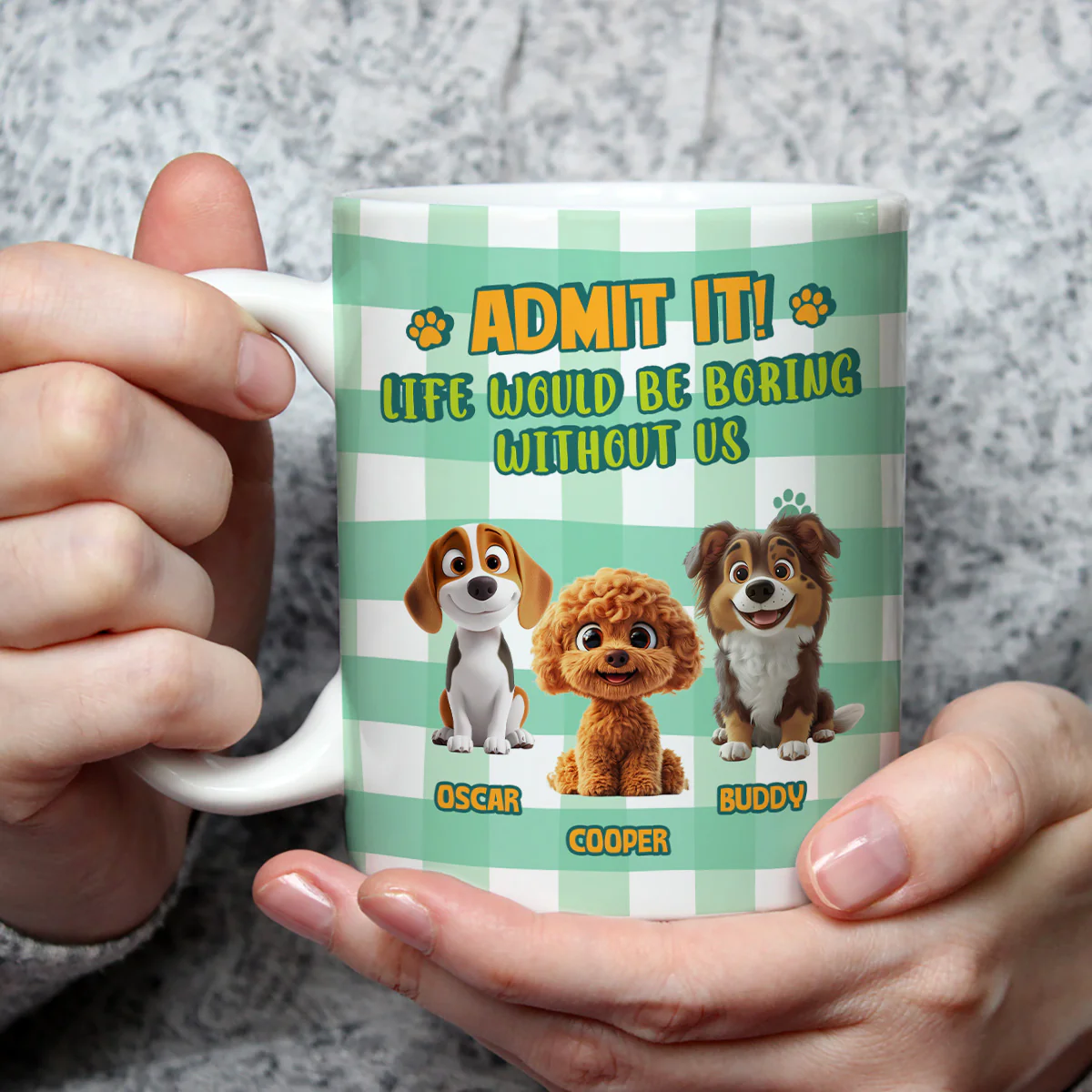 Gave You So Many Licks - Personalized Custom Coffee Mug - Image 4