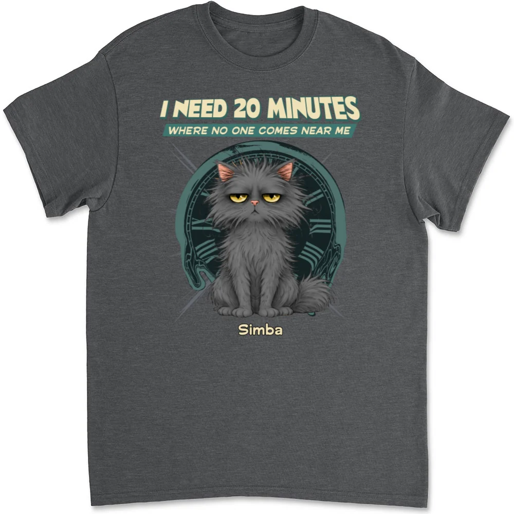 Give Me 20 Minutes Alone - Personalized Custom Unisex T-shirt - Image 10