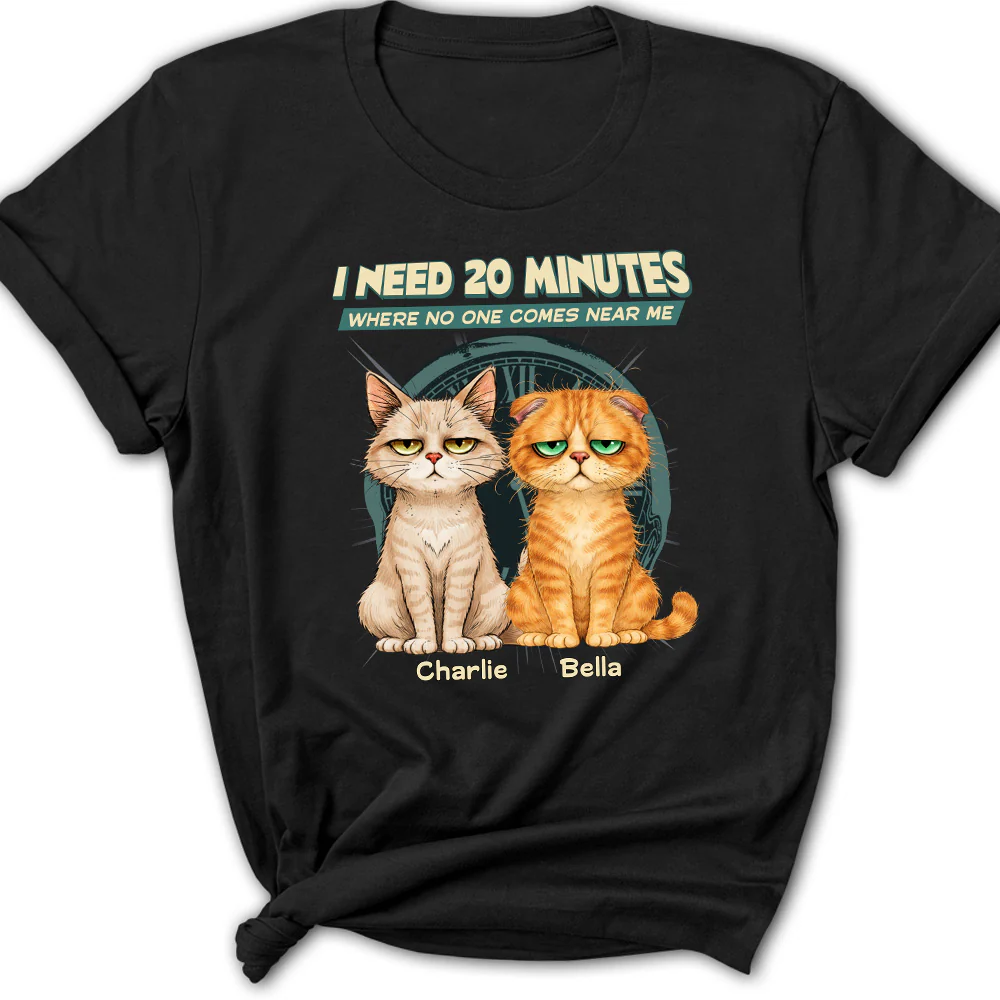 Give Me 20 Minutes Alone - Personalized Custom Women's T-shirt