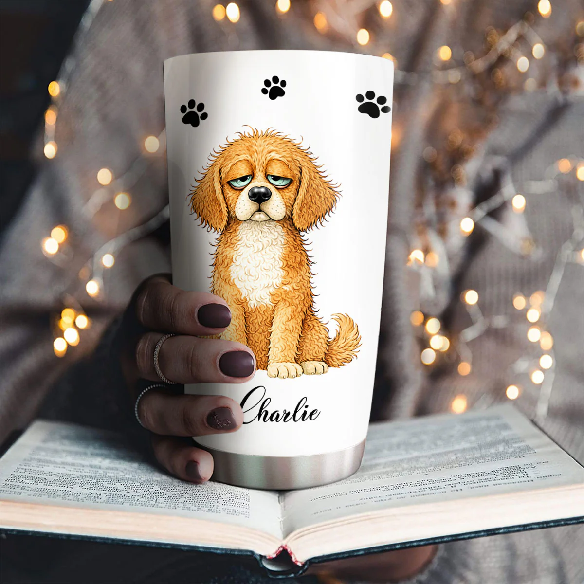 Give Nothing At All - Personalized Custom Tumbler - Image 4