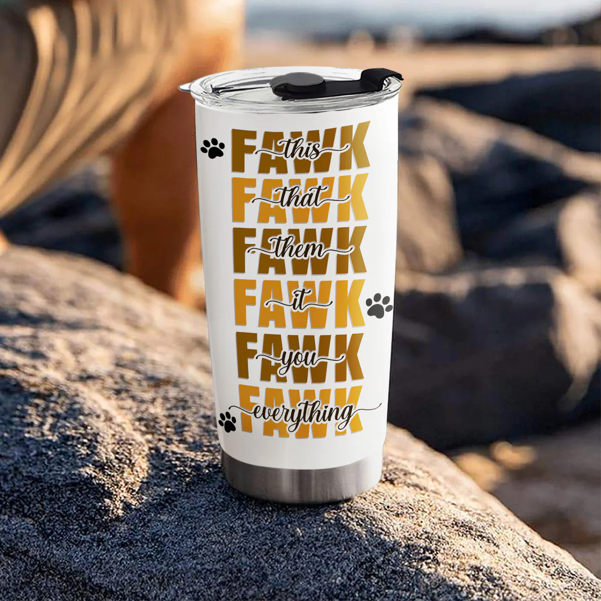 Give Nothing At All - Personalized Custom Tumbler - Image 5