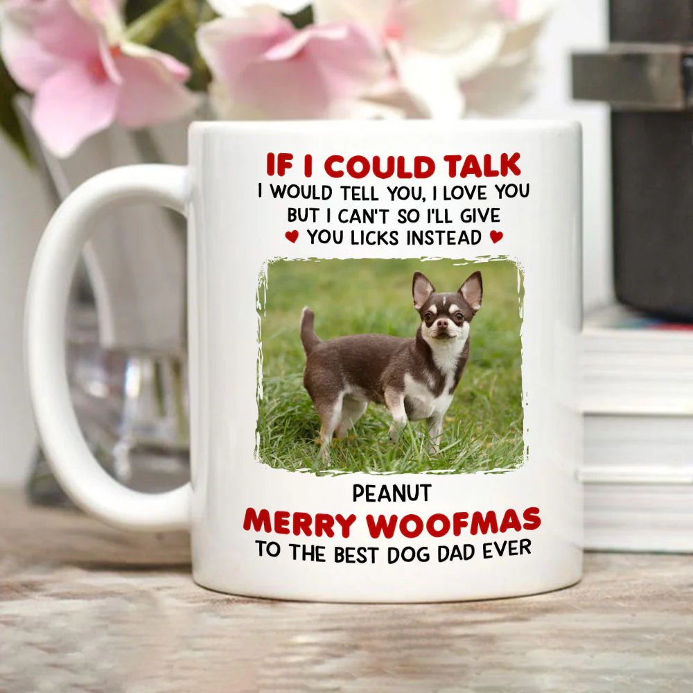 Give You Licks Instead Photo - Personalized Custom Coffee Mug
