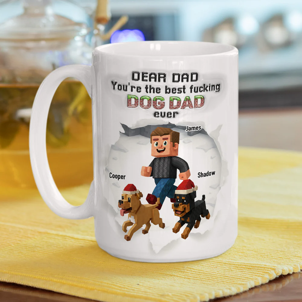 Go Go To Christmas - Personalized Custom 3D Inflated Effect Mug - Image 4