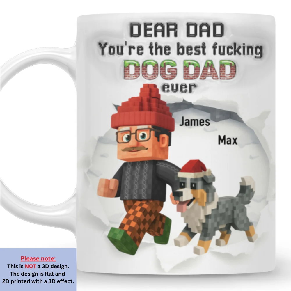 Go Go To Christmas - Personalized Custom 3D Inflated Effect Mug - Image 6