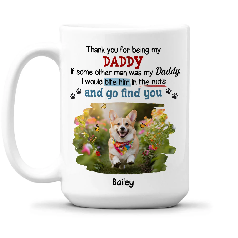Go To Find You Photo - Personalized Custom Coffee Mug - Image 2