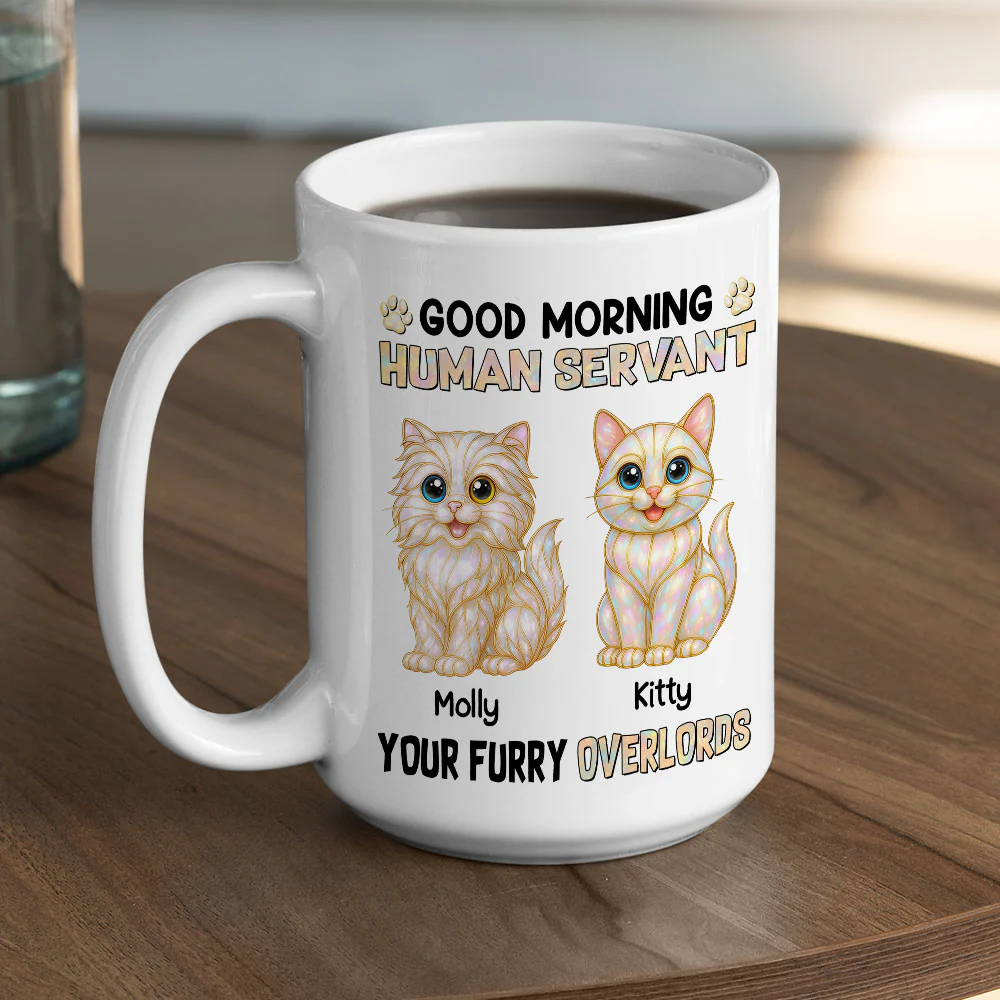Good Morning To My Servant - Personalized Custom Coffee Mug - Image 4