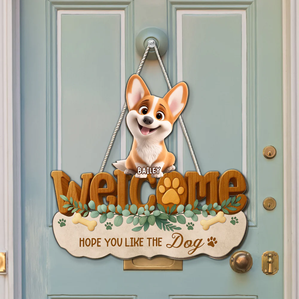 Greetings To My Babies - Personalized Custom 3D Effect Wood Sign - Image 2