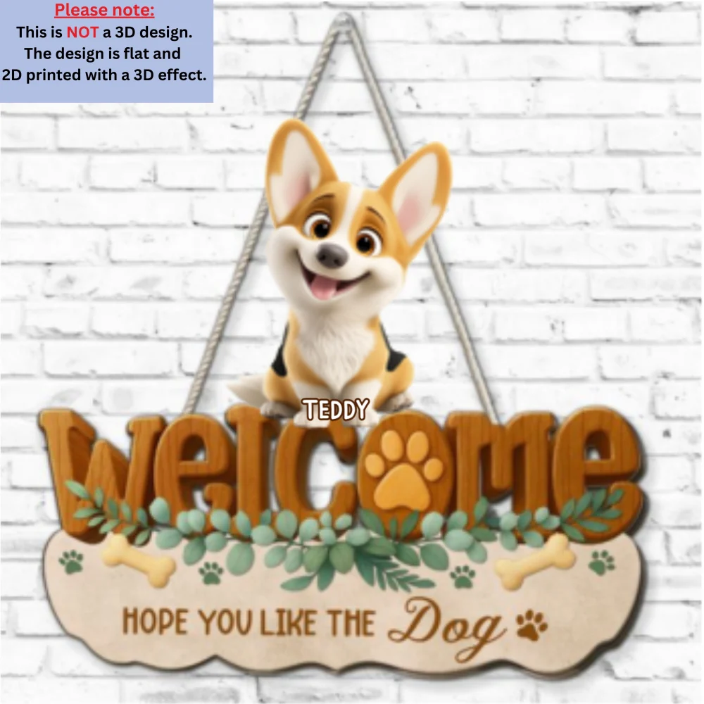 Greetings To My Babies - Personalized Custom 3D Effect Wood Sign - Image 7