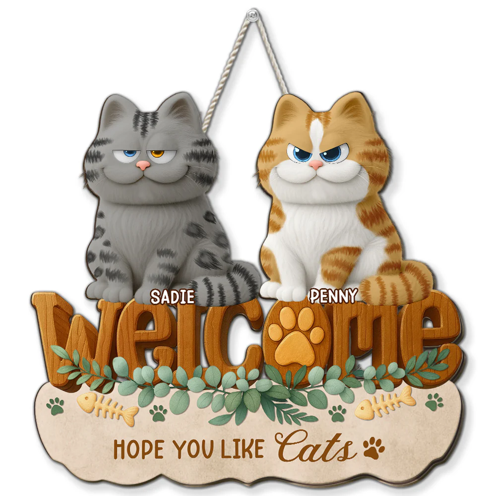 Greetings To You Chunky Ver - Personalized Custom 3D Effect Wood Sign