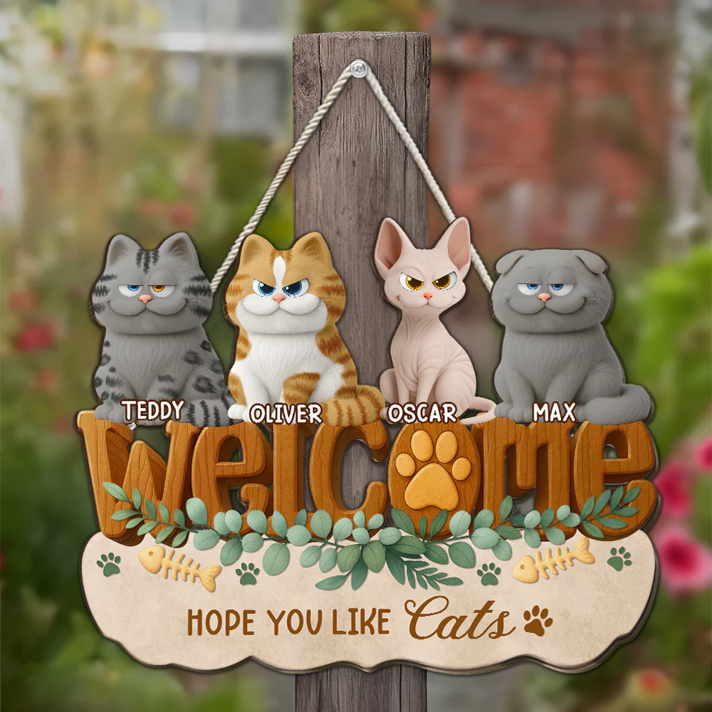 Greetings To You Chunky Ver - Personalized Custom 3D Effect Wood Sign - Image 4