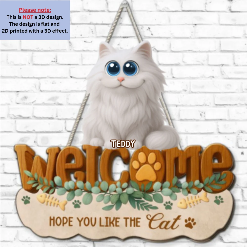 Greetings To You Chunky Ver - Personalized Custom 3D Effect Wood Sign - Image 6
