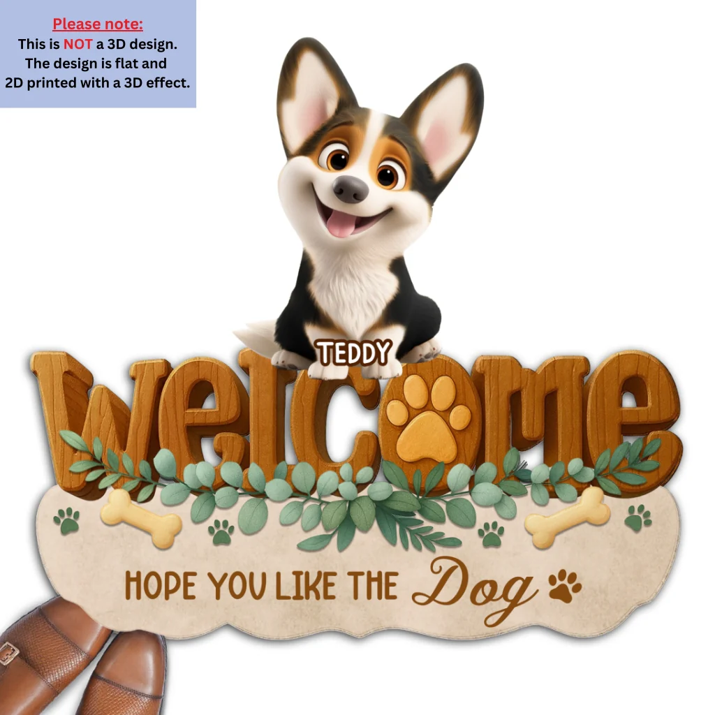 Greetings To You - Personalized Custom 3D Effect Doormat - Image 7