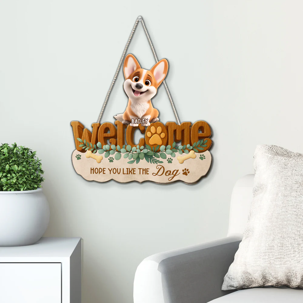 Greetings To You - Personalized Custom 3D Effect Wood Sign - Image 5
